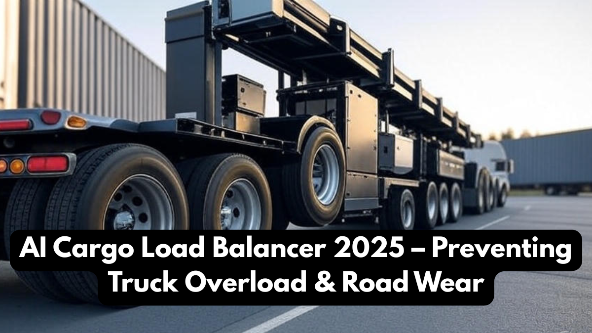 AI Cargo Load Balancer 2025 – Preventing Truck Overload & Road Wear