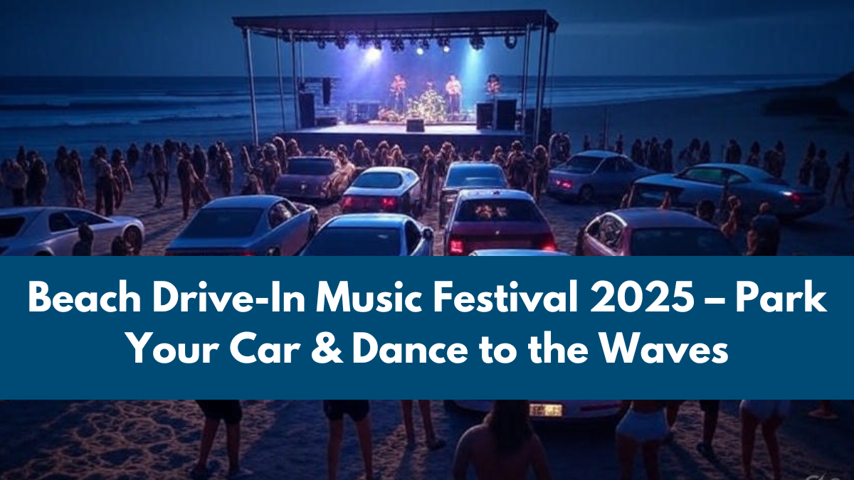Beach Drive-In Music Festival 2025 – Park Your Car & Dance to the Waves