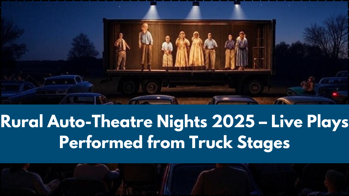 Rural Auto-Theatre Nights 2025 – Live Plays Performed from Truck Stages