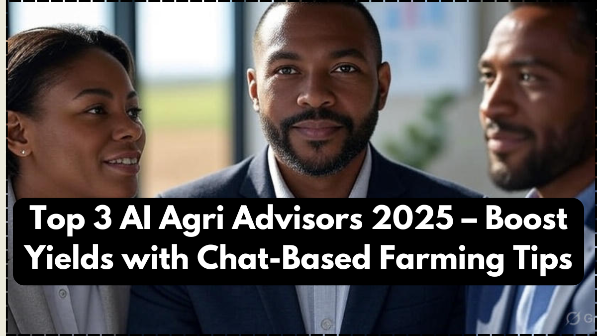 Top 3 AI Agri Advisors 2025 – Boost Yields with Chat-Based Farming Tips