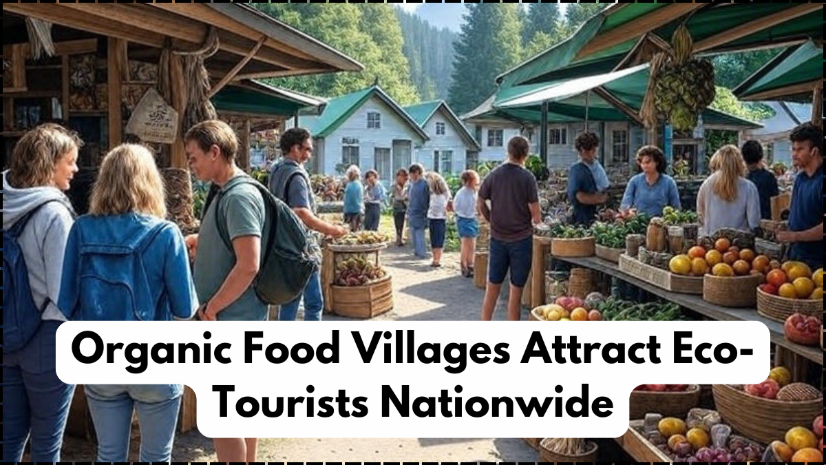Organic Food Villages Attract Eco-Tourists Nationwide
