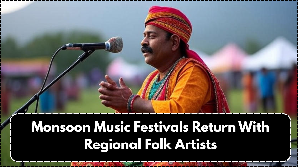 Monsoon Music Festivals Return With Regional Folk Artists