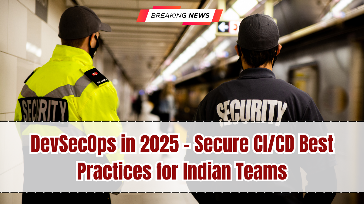 DevSecOps in 2025 – Secure CI/CD Best Practices for Indian Teams