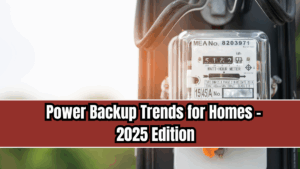 Power Backup Trends for Homes – 2025 Edition